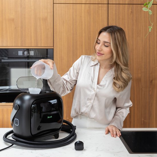 Skrub Stoomreiniger The Big One - 45 minuten lang stomen - 20 accessoires - Handstomer - 1500w