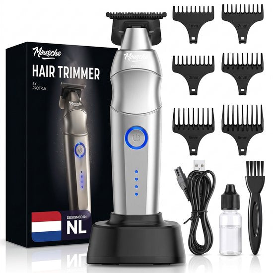 Tondeuse Mannen Hoofdhaar - Trimmer Set voor Hoofd en Baard - Baardtrimmer en Haartrimmer - USB C