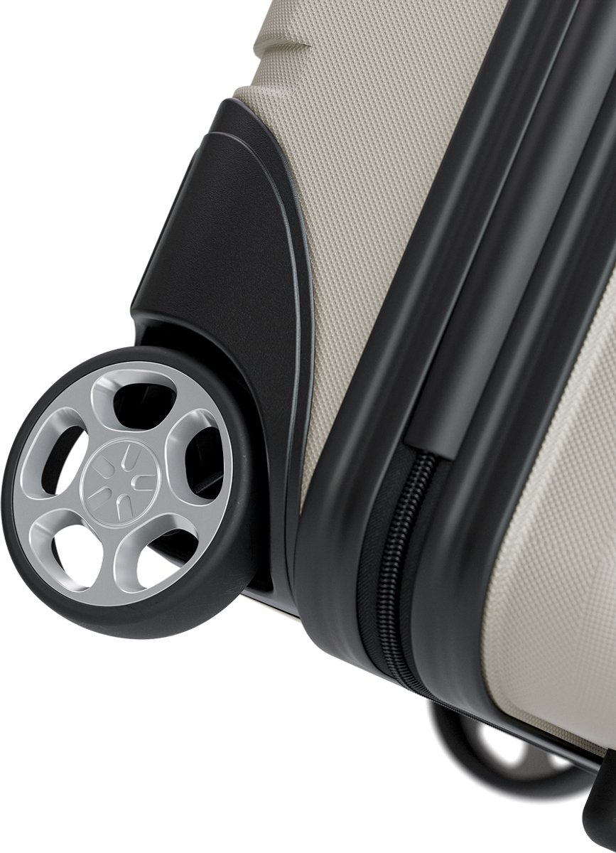 TRVLMORE Handbagagekoffer 40 x 30 x 20 cm – 24 L – Underseat – TSA-slot – 2 Wielen – Champagne