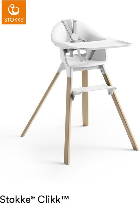 Stokke Clikk Kinderstoel - White
