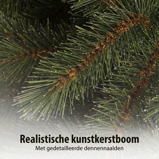 Triumph Tree Bristlecone Kunstkerstboom - Kunstboom met Natuurlijke Uitstraling - Kerstversiering voor Binnenshuis - PVC Hardneedle Afwerking - H260 x Ø163 cm - Groen