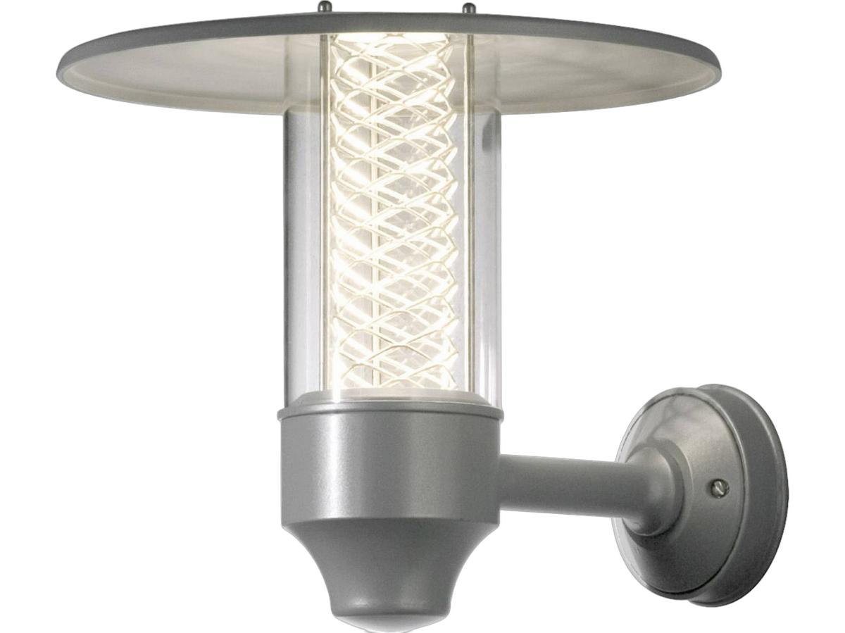Konstsmide Nova Wandlamp Buiten - Gerichte Lichtbundel - Aluminium Zilver - GU10 Fitting