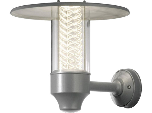 Konstsmide Nova Wandlamp Buiten - Gerichte Lichtbundel - Aluminium Zilver - GU10 Fitting