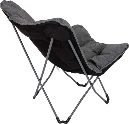 Bo-Camp - Urban Outdoor - Vlinderstoel - Redbrigde - L - Oxford polyester - Grijs