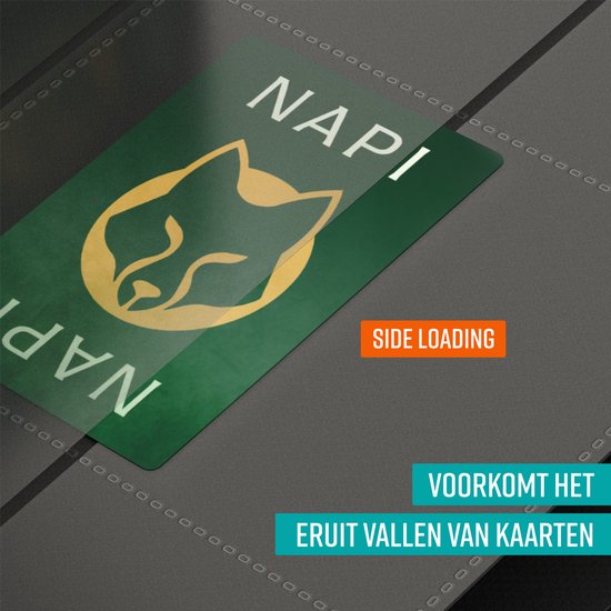 NAPI Verzamelmap 360 Kaarten - Pro Binder Map voor Kaarten - Trading Card Map - 9 Pocket - Premium Card Binder - 20 Pagina’s - A4 Formaat - Rood
