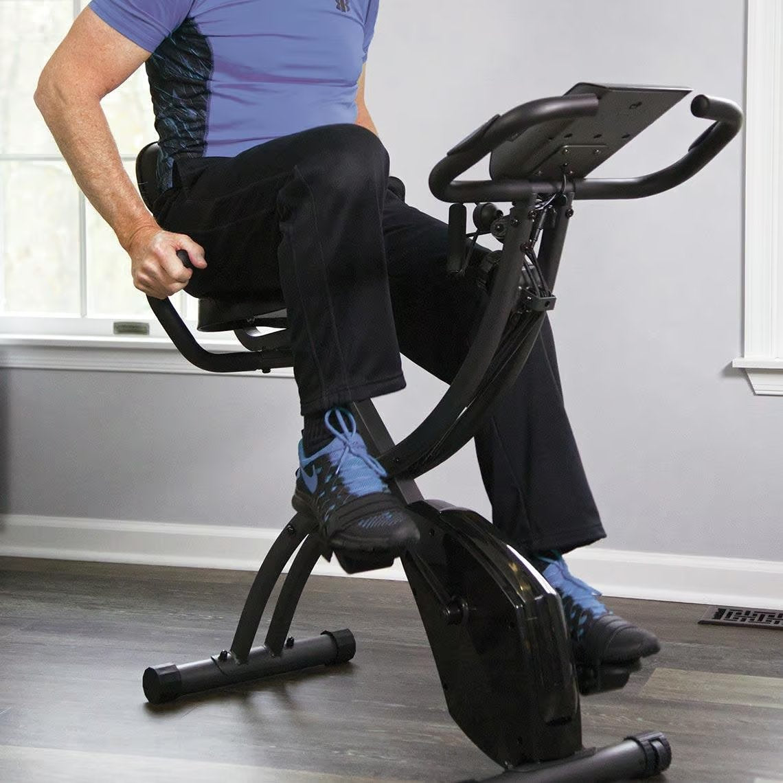 Slim Cycle 3-in-1 Heimtrainer - Inclusief Weerstandsbanden - Ergonomische XL-Zitting - 8 Weerstandsniveaus