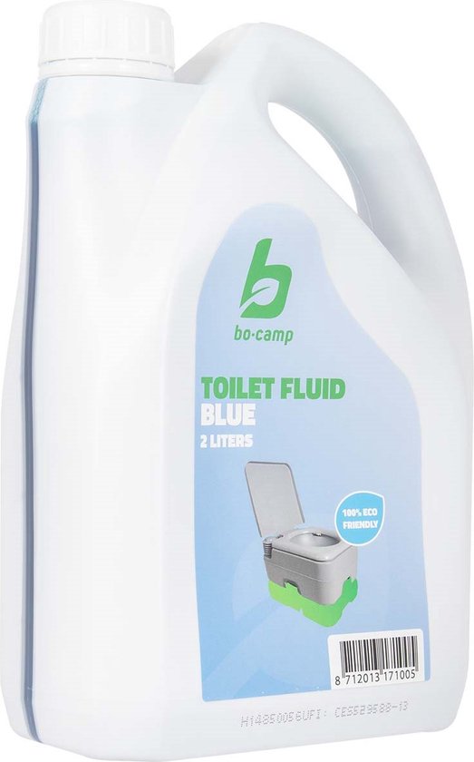 Bo-Camp - Toiletvloeistof - Blue - 2 Liter