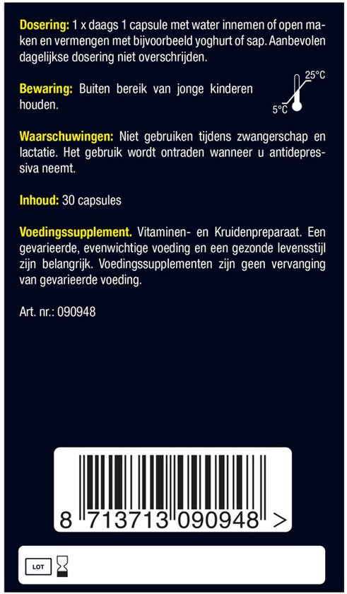 Lucovitaal Stemmingbalans 30 capsules