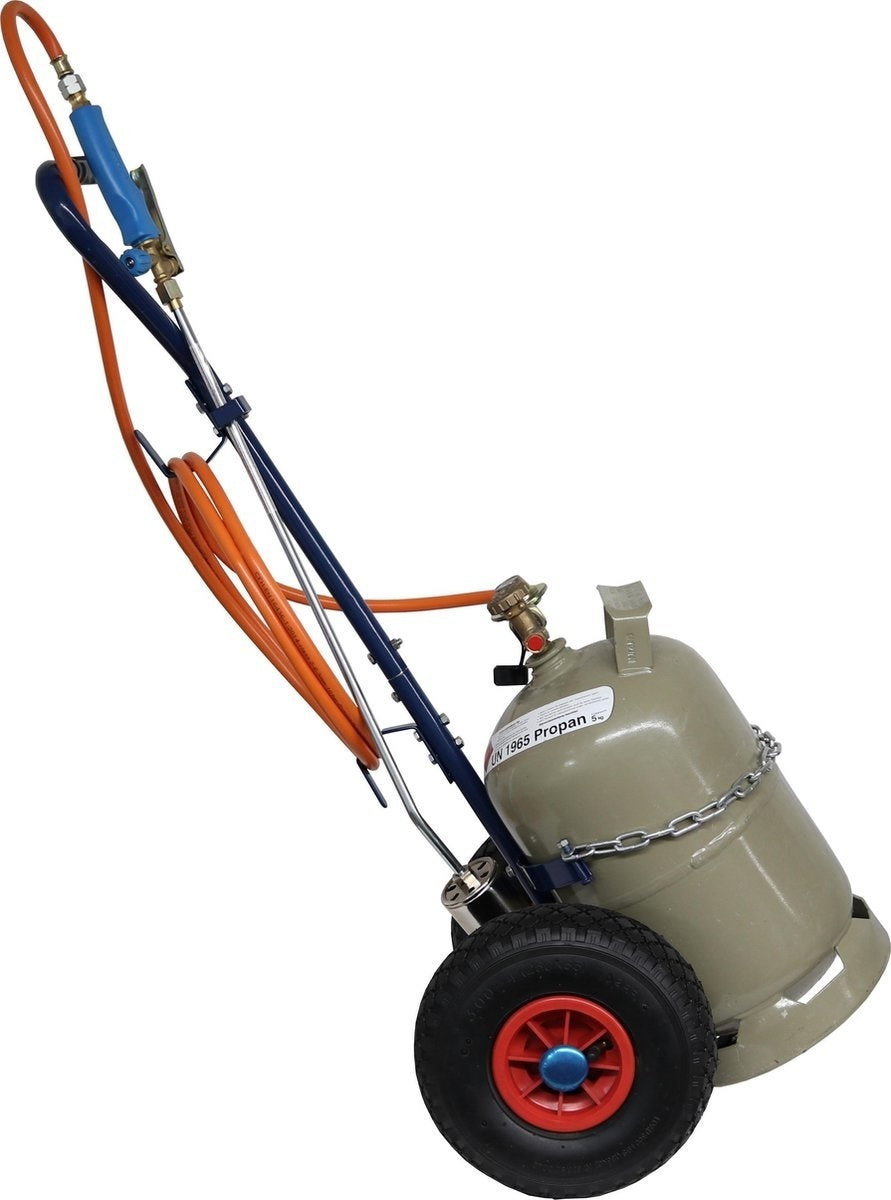 CFH Complete set ST1000 onkruidbrander + DR114 regelaar + GT89 trolley