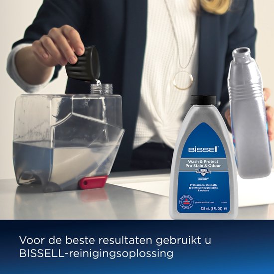 BISSELL SpotClean Pro Draagbare Vlekkenreiniger - Professionele Reiniging met 750W Motor - Tapijtreiniger voor Bank, Auto & Matras - Carpet Cleaner Apparaat - XL Tankcapaciteit - Reinigingsmachine - Zetelreiniger - 1558N