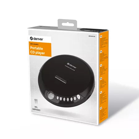 Denver Discman - Draagbare CD Speler - Inclusief Oordopjes - CD/CD-R/CD-RW - DM24MK2