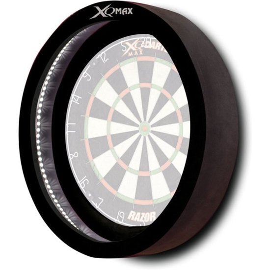 XQ Max dartbord led-verlichting zwart