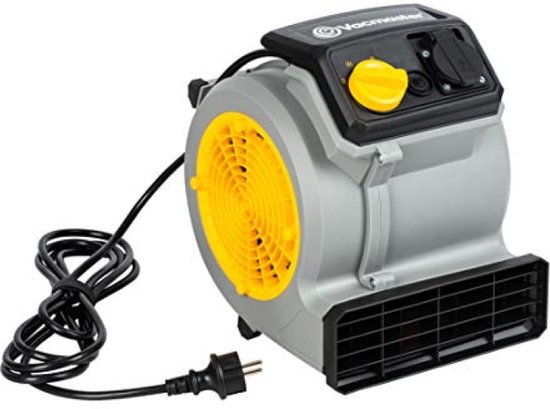 Air Mover ventilator 124 watt met 3 snelheden – tapijtdroger, tafelventilator, stille koeling en ventilatie