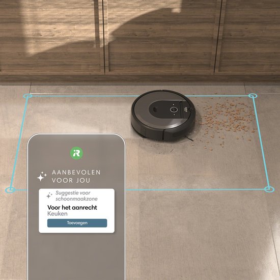 iRobot Roomba Combo® i8+ - Robotstofzuiger met Dweilfunctie - Zelfledigend - Ideaal voor Huisdieren - i8578