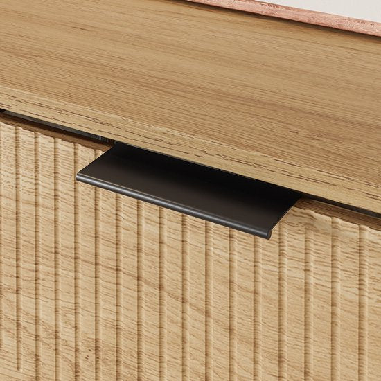 SoBuy Schuhschrank - Schoenenkast - 4 Kleppen - 8 Vakken - Modern Design - 83x24x100 cm | FSR214-N