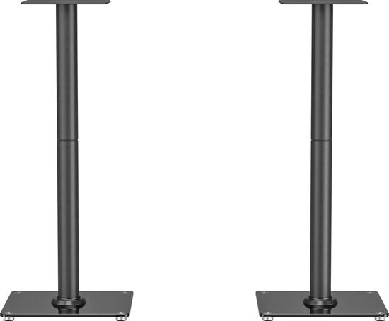 VDD Gaming Speaker Standaard - Universele Speaker Standaard - Vloerstandaard - Luidspreker Standaard - set van 2 stuks - 76.5 cm hoog - 25 kg belastbaar
