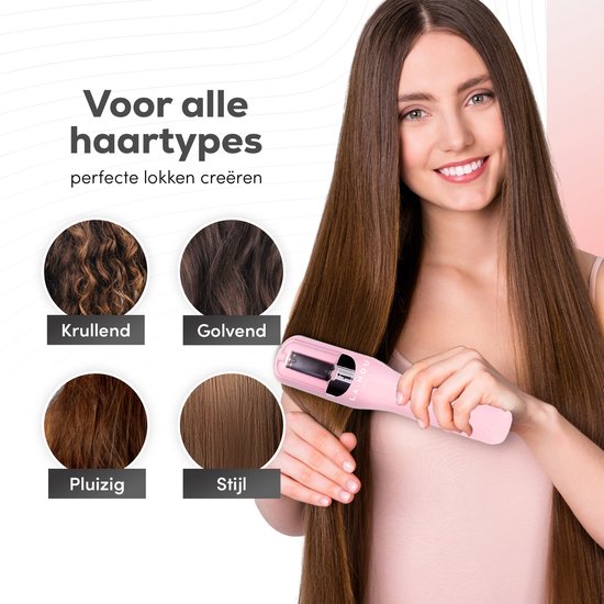 La Nou® Split Remover 4 - Gespleten Haarpunten Verwijderaar - Incl. accessoires - Voor Gespleten Haarpunten - Gespleten Haarpunt Trimmer - Gespleten punten verwijderaar - Roze