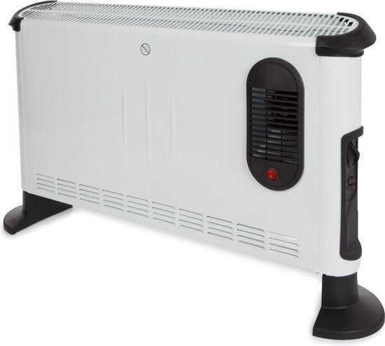 Perel Convectorkachel, voor binnen, drie warmtestanden, turboventilator, 3000 W