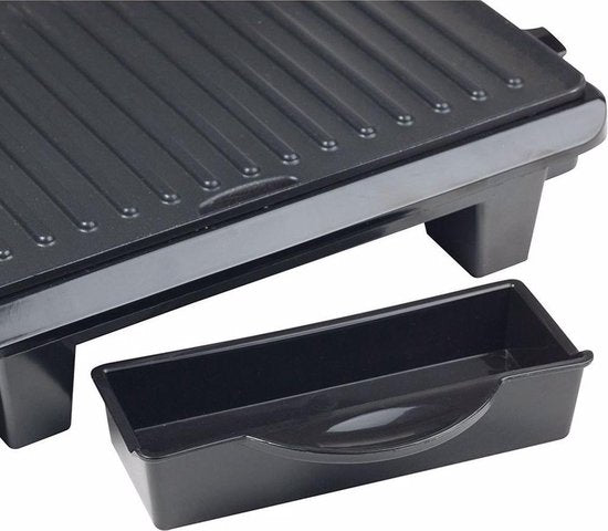 Bestron Contactgrill - ASW113CO - 1000W - Tosti apparaat - 25x17cm bakoppervlak - Koper - 5 jaar garantie
