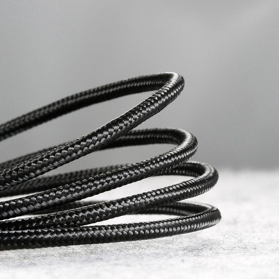 Baseus - Universele USB naar Micro USB kabel - Geschikt voor o.a. Samsung en andere apparaten - 2 Meter - 1.5A - Zwart/Rood