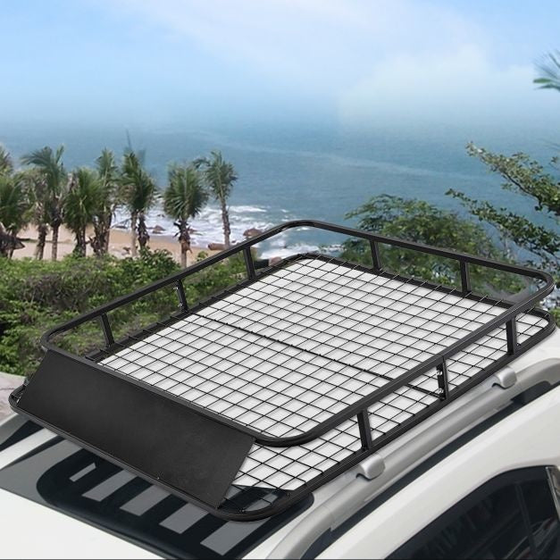 Coast Universele Auto Dakrek Bagage - 122,5 x 102 x 15 cm - Zwart