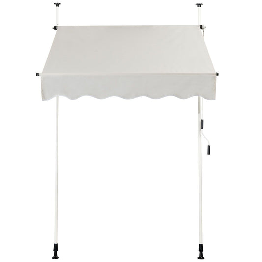 Coast Telescopische Luifel - Waterdicht - 150 x 120 cm - Beige
