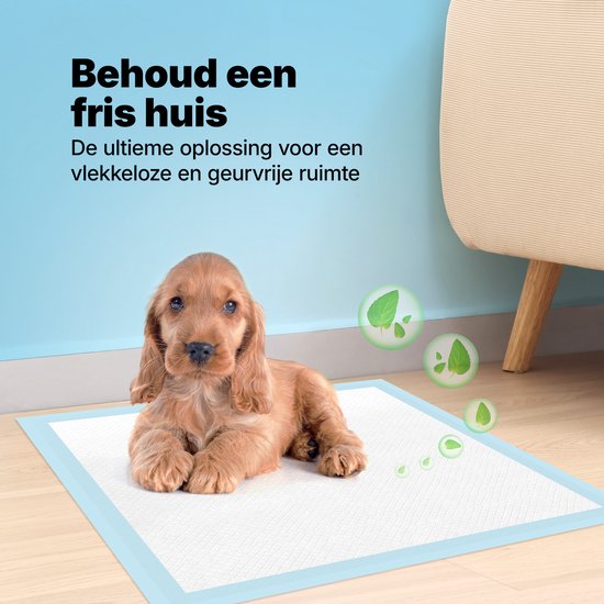 Jake and Jacky 180 stuks Puppy Training Pads met Plakstrip - Zindelijkheidstraining Hond - Plasmatjes hond - Hondentoilet 60 x 60 cm