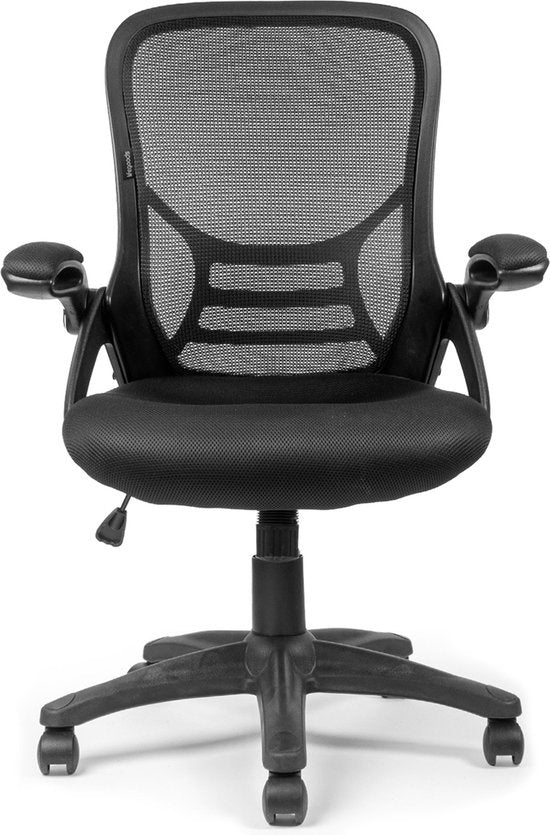 LifeGoods Ergonomische Bureaustoel - Office Chair - Verstelbaar - Volwassenen - Zwart