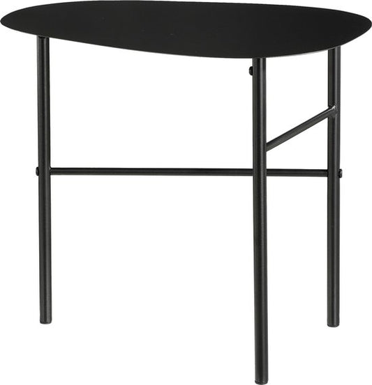 Mica Decorations Fonda Bijzettafel - L44 x B30 x H40 cm - Metaal - Zwart