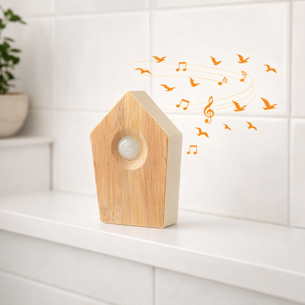 6197 - YULA Living Vogel Zang doos met sensor
