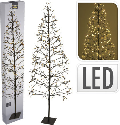 Ambiance Kerstboom Met 160 Led's 120 Cm