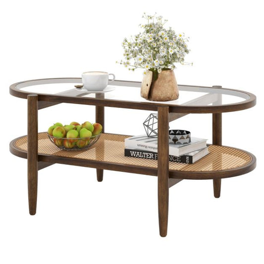 Coast Salontafel - Antislip - Tot. 35kg - 102 x 56 x 47 cm - Bruin