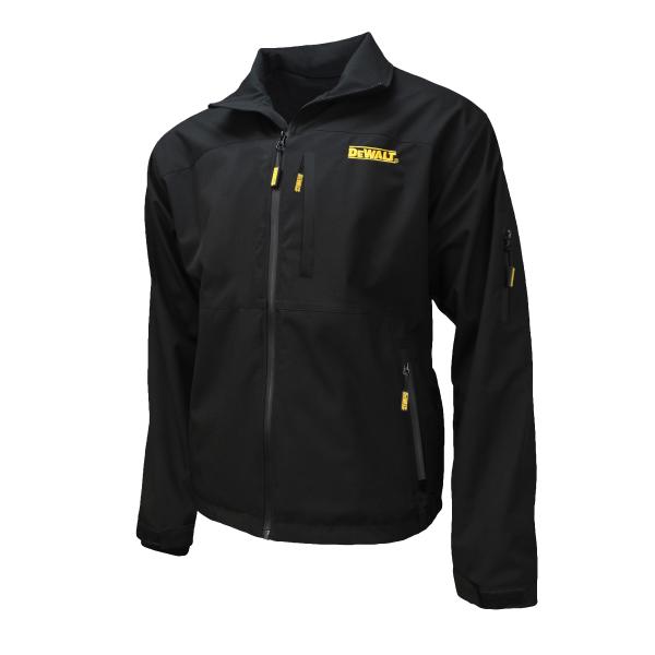DeWalt Softshell Verwarmd Jack - Met Accu, Lader en Adapter - Zwart - Maat M