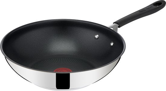 Jamie Oliver by Tefal Home Cook Wokpan - 28 cm - zwart - roestvrijstaal