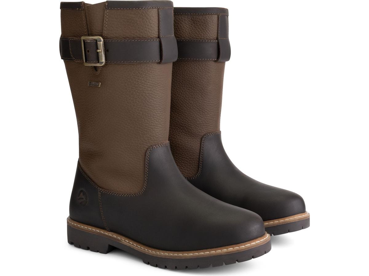 Travelin Finnmark Outdoor Boots - Waterdicht en Warm - maat 40 - Dark Brown