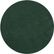 Tectake Soft Zone Rond Vloerkleed Ø 120 cm – Groen – Extra Zacht en Wasbaar