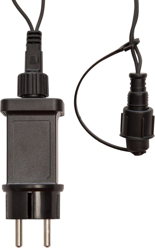 Nampook | Start- adapter voor Koppelbare Kerstverlichting - 10 Meter - Geschikt tot 1600 LED's