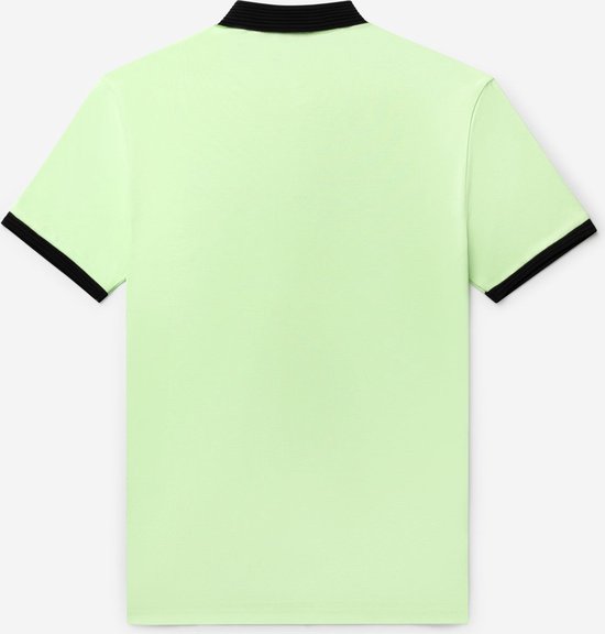 AB Lifestyle - Regular Polo | Pastelgroen / Zwart - Heren - Maat: XS