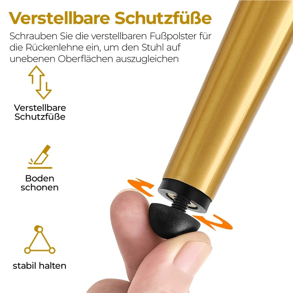Yaheetech Oorfauteuil met Voetenbankje, Bouclé, Wit/Crème