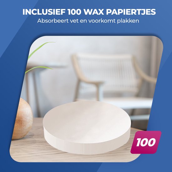 Roegaarden hamburgerpers - Tofu pers - BBQ accessoires - 100x wax papier - zwart