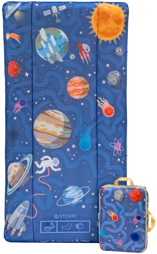 Stokke® JetKids™ Cloudsleeper - Reisematras 150 cm (Space Maze)