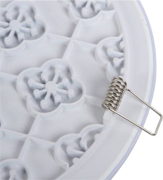 Lucide CERES-LED - Plafonnière (Plafondlamp) Badkamer - Ø 21,5 cm - LED Dimbaar - 1x30W 3000K - IP44 - Zwart
