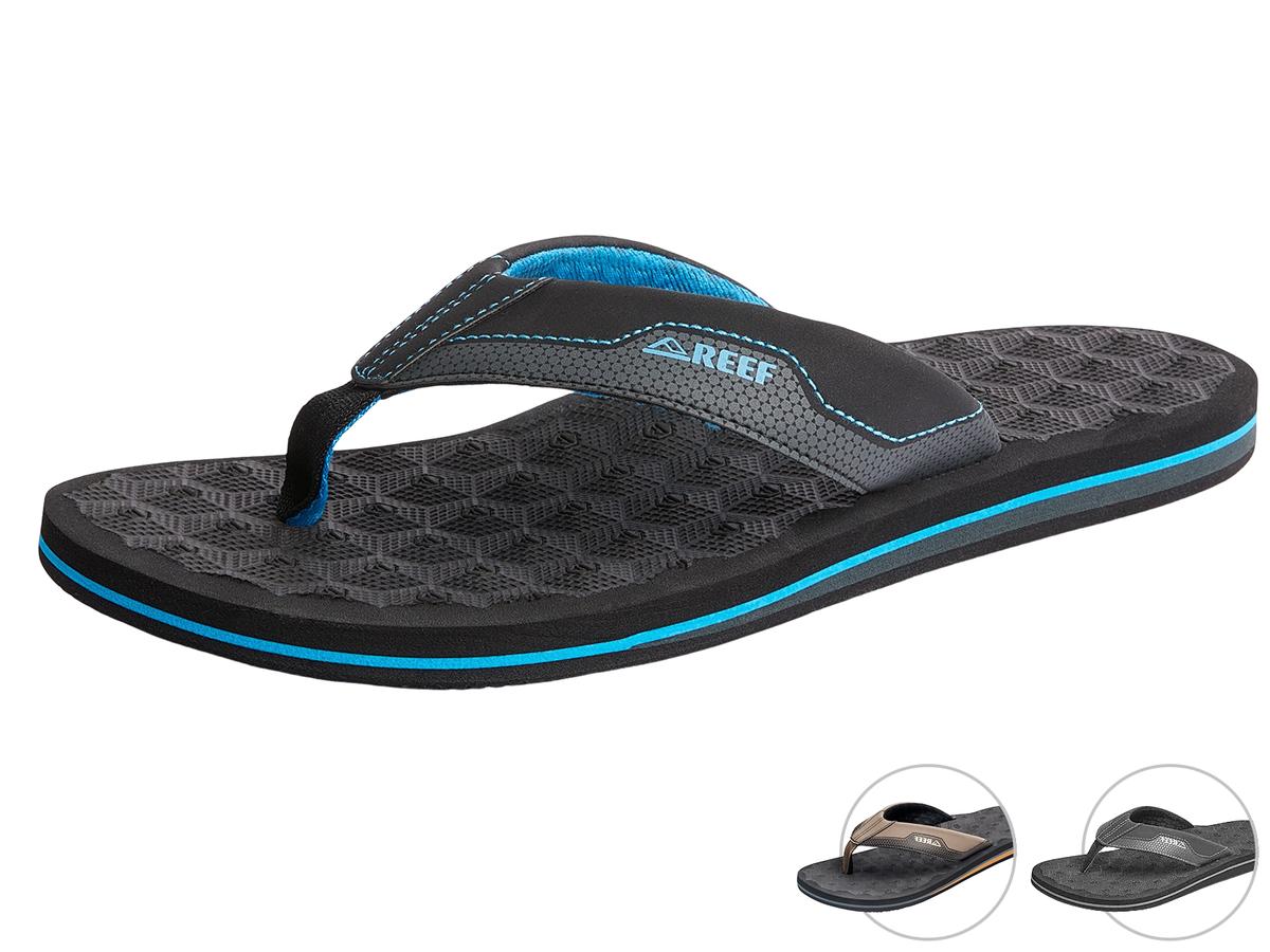 Reef The Ripper Slippers - Waterbestendig en Lichtgewicht - maat 43 - Black/Blue