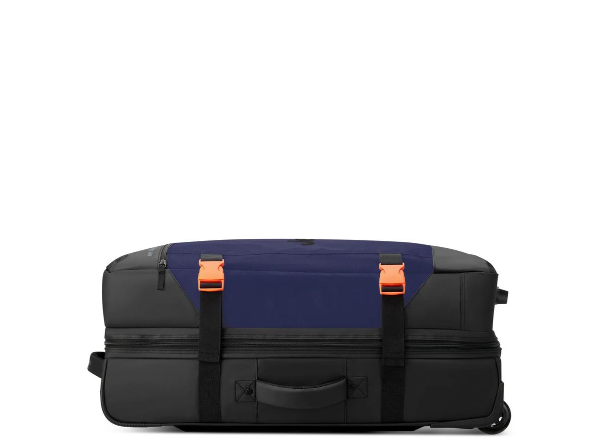 Jeep Duffle Bag - Trolley Duffel Tas - maat M 73 cm - Zwart
