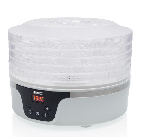 Princess Voedseldroger 5 Lades - 380W - Ø29 cm - Wit