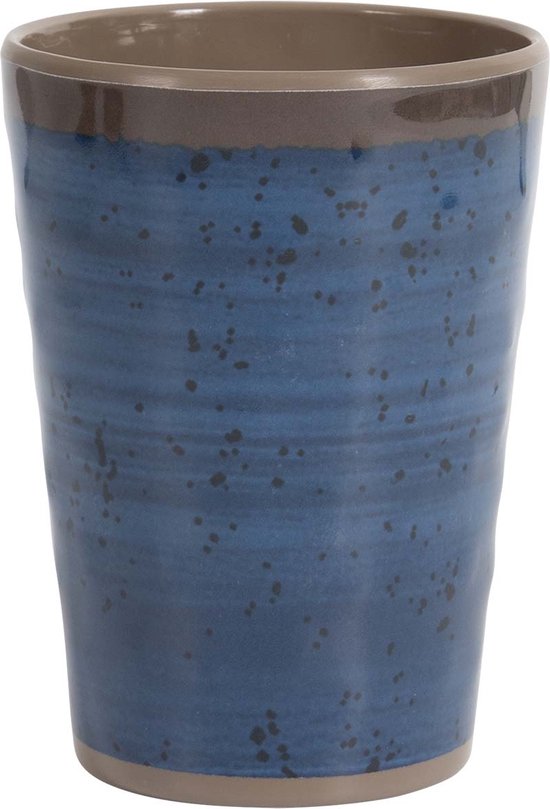 Bo-Camp - Beker - Halo - Blauw - 4 Stuks