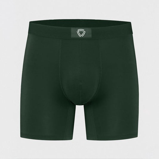 Fibershirts Anti-Zweet Boxershort - Ingebouwde Zweetpad - Ademend MicroModal - Anti-Transpiratie - Heren - Maat L - Groen