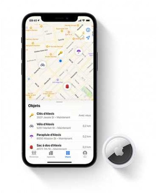 Apple AirTag - 2e generatie (2026) - 1 stuk