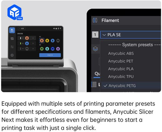 Anycubic Kobra S1 Combo 3D Printer – CoreXY Systeem – Automatische Bed Leveling – 600 mm/s Printsnelheid – Multi-Color Filament Systeem – PEI Flexibel Printbed – WiFi & App Bediening – Direct Printklaar