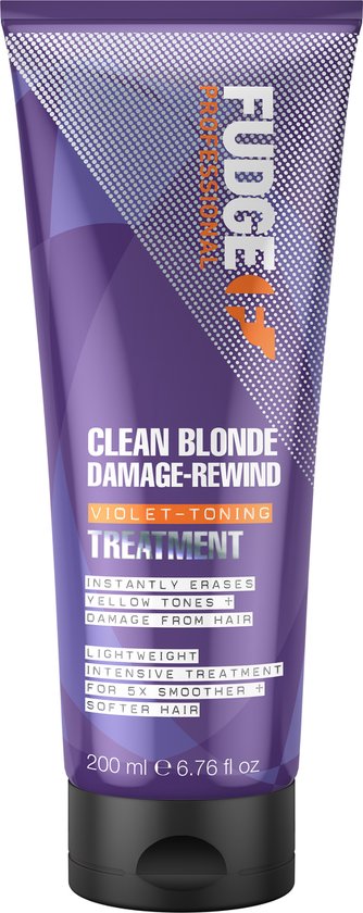 Fudge - Clean Blond Damage Rewind Violet - Toning Behandeling 200ml